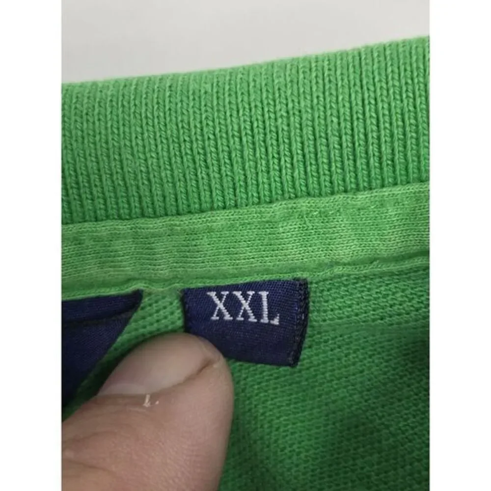 Vintage Polo Golf Ralph Lauren Shirt Mens 2XL XXL Green Golf 80s 90s‎ Y2K